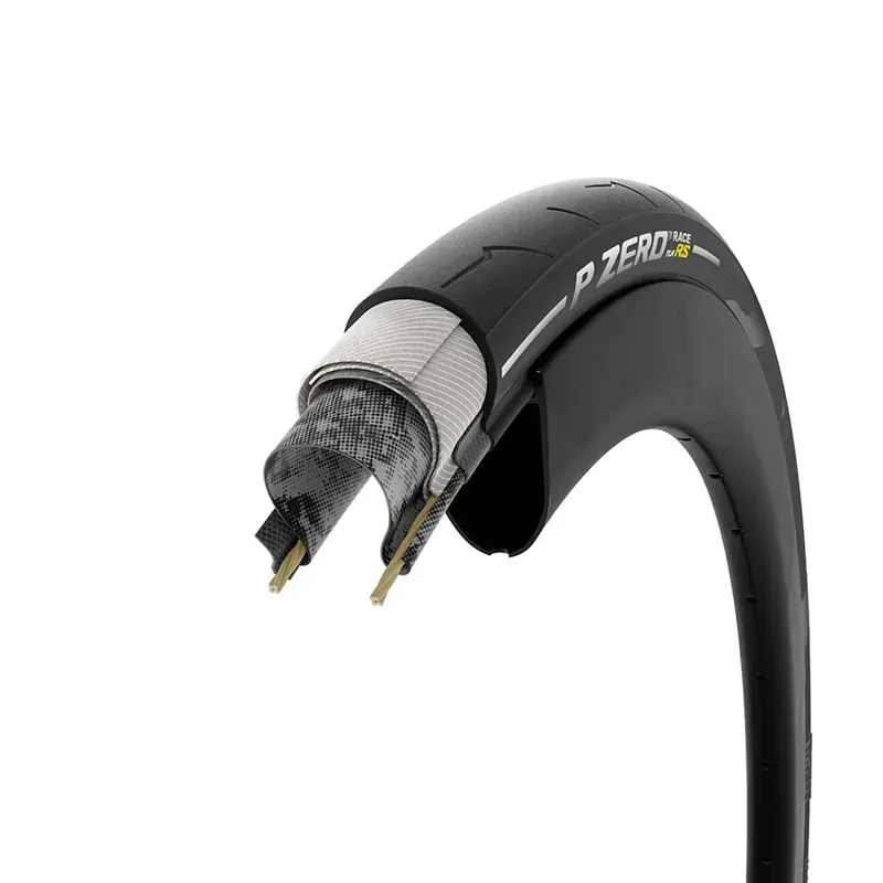 Pirelli P ZERO Race RS TLR 700x30c 120-tpi Folding Tire in Black-3