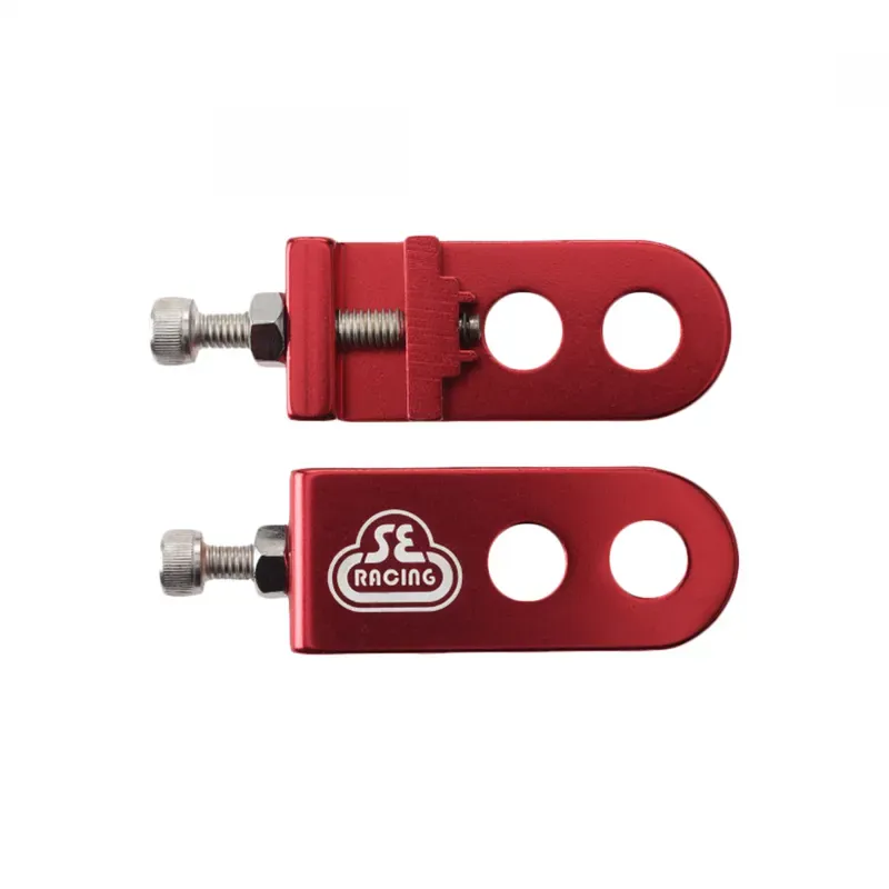SE Bikes 3/8-inch Alloy Chain Tension Adjuster 2.0 in Red