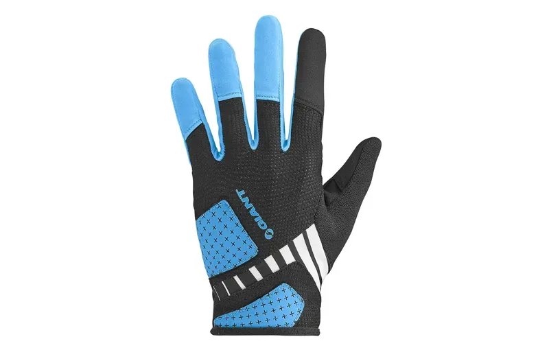 Giant Transcend LF MTB Gloves in Black/Blue