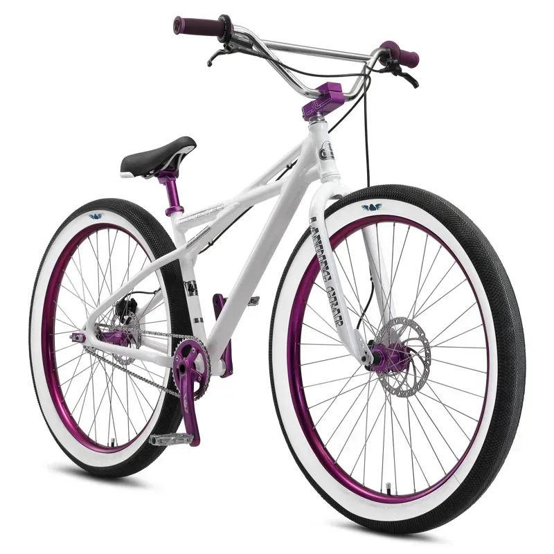 SE Bikes Monster Quad 29-inch + BMX in Arctic White