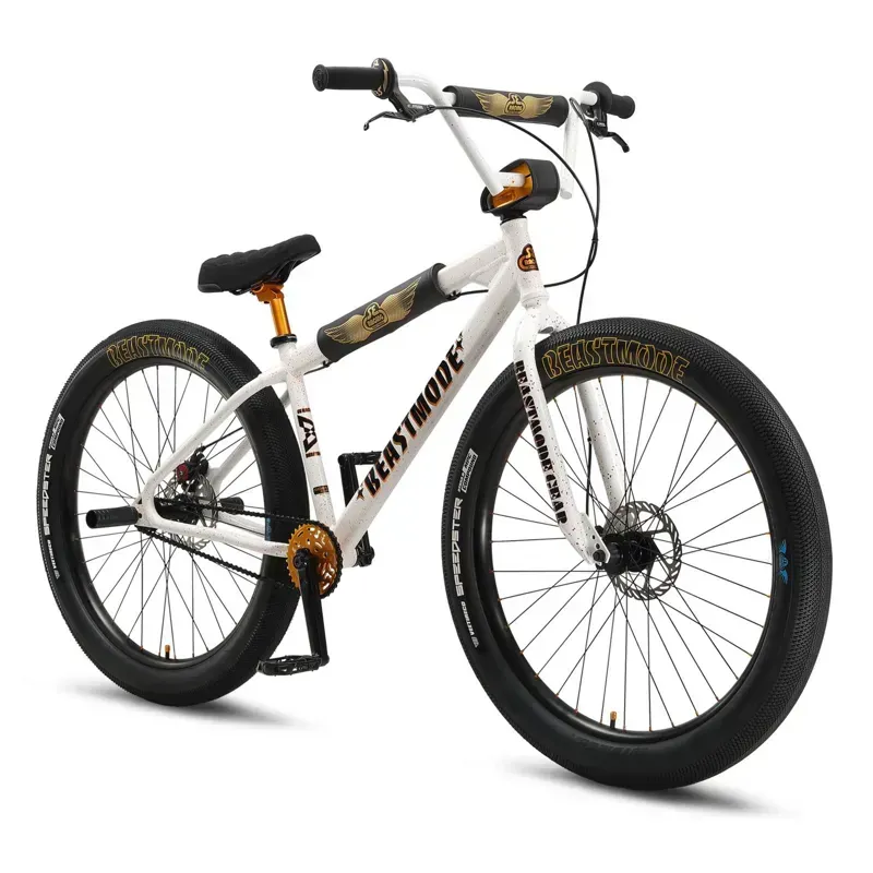 SE Bikes Beast Mode Ripper 27. 5-inch BMX in White