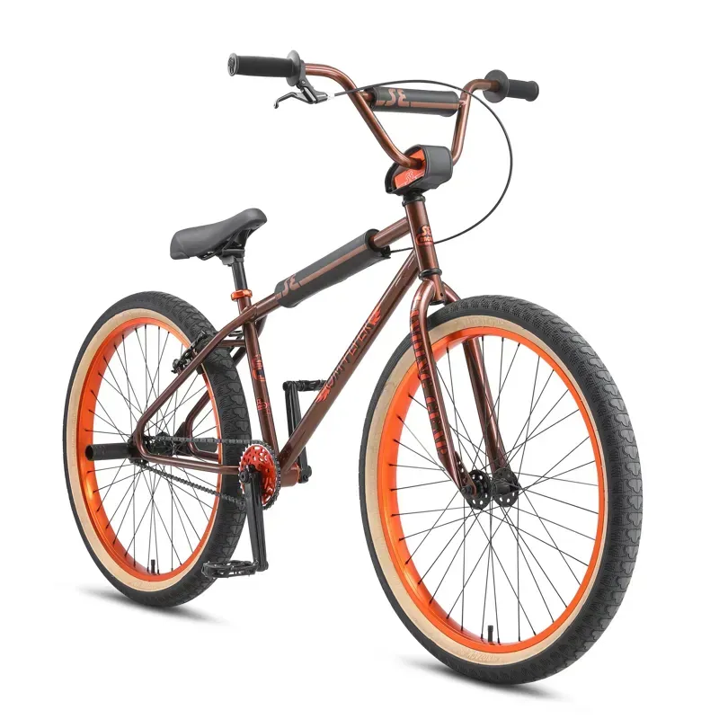 SE Bikes OM Flyer 26-inch BMX in Root Beer