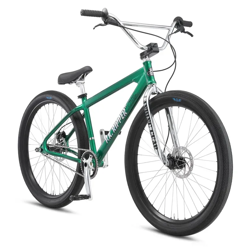 SE Bikes PK Ripper Looptail 27.5-inch BMX in Antifreeze Green