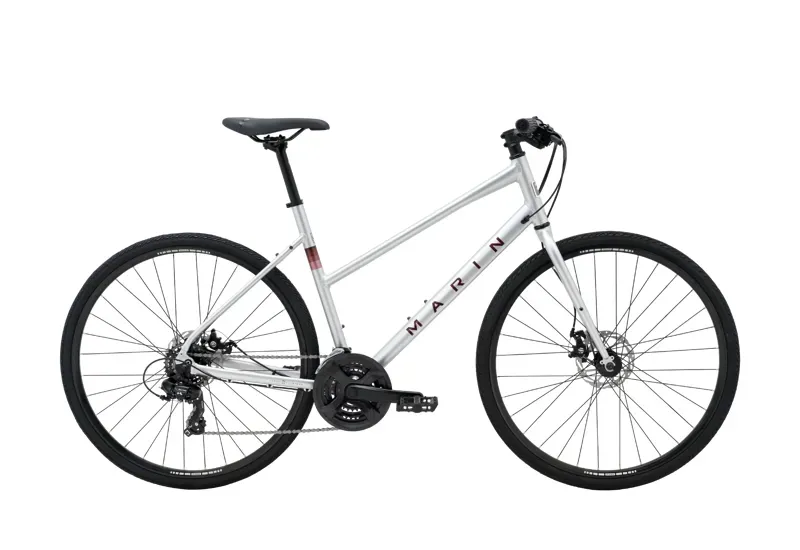 Marin FairFax 1 Step-Thru Medium Silver/Red