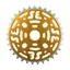 SE Bikes 33-tooth 1/8-inch 1-piece Alloy Chainring in Gold
