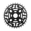 SE Bikes 33-tooth 1/8-inch 1-piece Alloy Chainring in Anodized Black