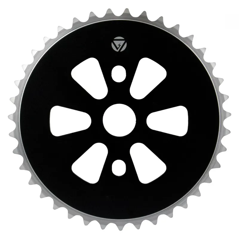 Black Ops 1pc 39T 1/8 Alloy Chainring in Black