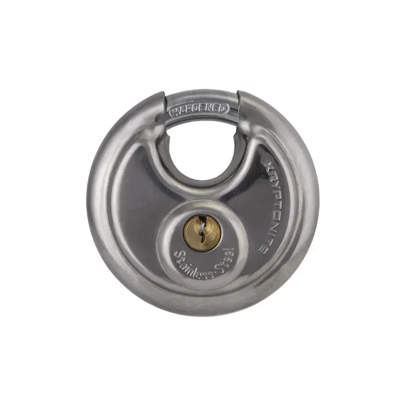 Kryptonite SS Disk Padlock in Silver
