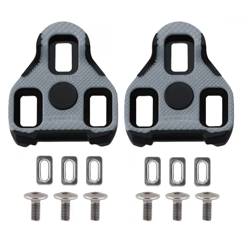 Exustar Look Keo Fixed Pedal Cleat in Black/Gray
