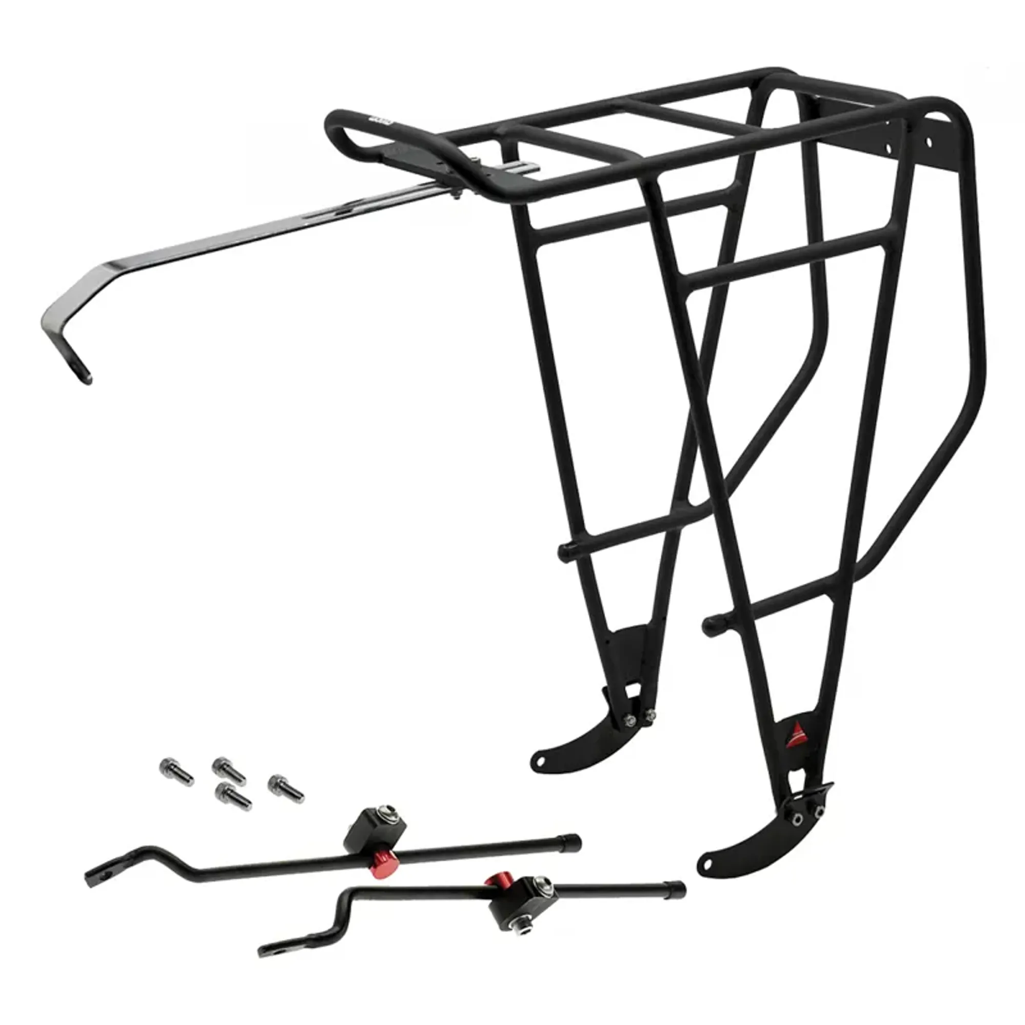 Axiom Fatliner Rear Fatbike Pannier Rack in Black