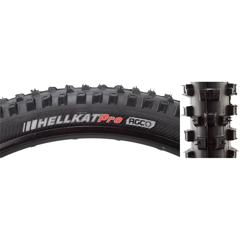 Kenda HellKat Pro 27.5x2.6 Tubeless Tire in Black