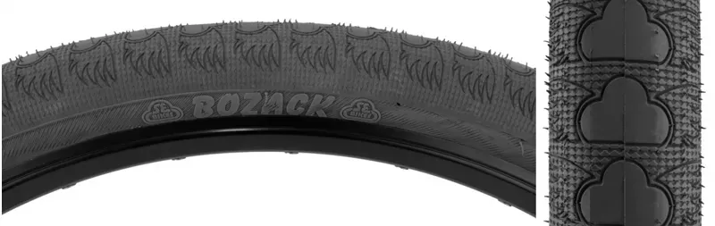 SE Bikes Bozack 26x2.54-inch Wire BMX Tire in Black
