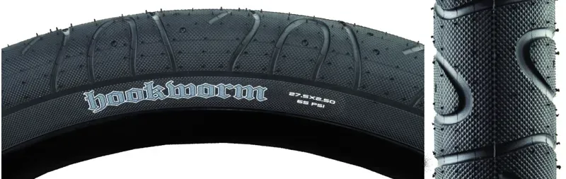 Maxxis Hookworm 27.5x2.5in 60tpi Tire in Black
