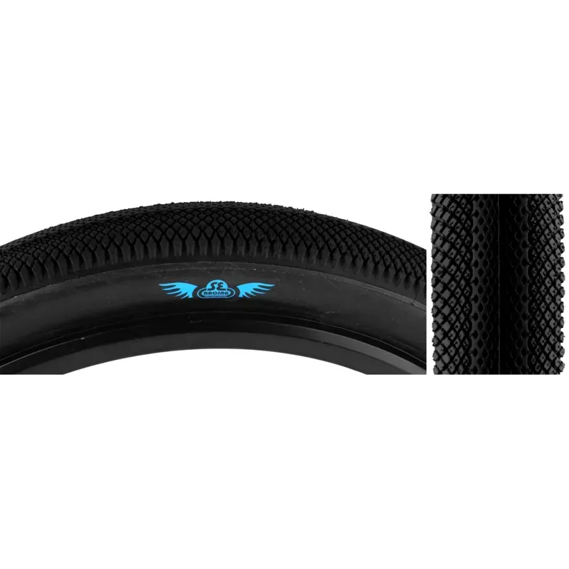 SE Bikes Speedster 27.5x2.5-inch Urban Folding Tire in Black