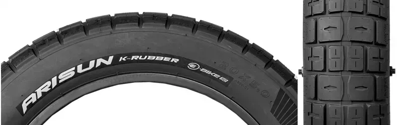 Arisun Scale Knight 20x4.0-inch Wire E50 Tire in Black