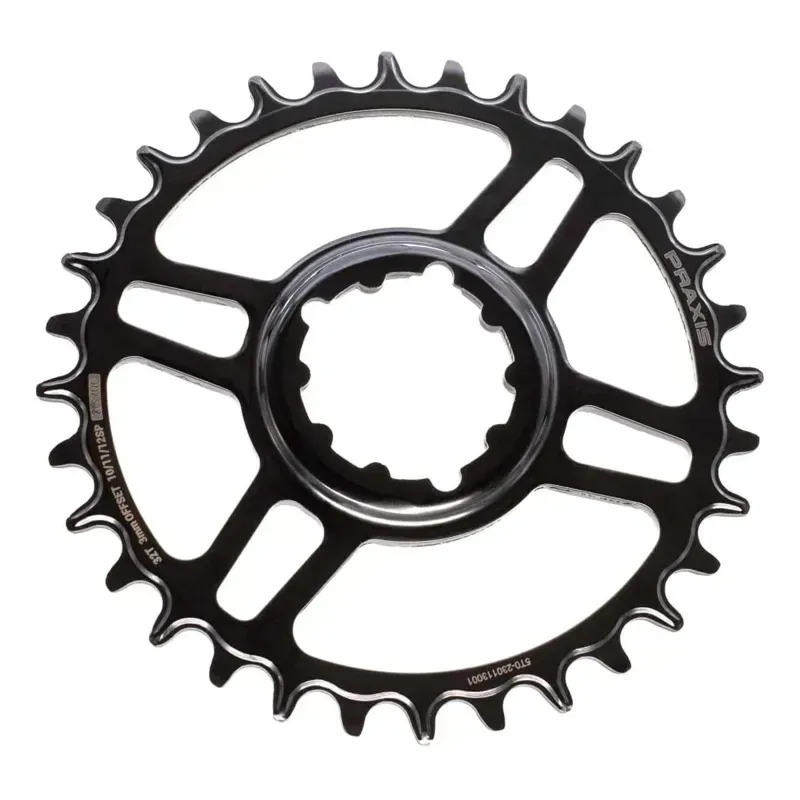 Praxis Works Steel Direct Mount NW 1x 32-tooth 3mm Chainring in Black