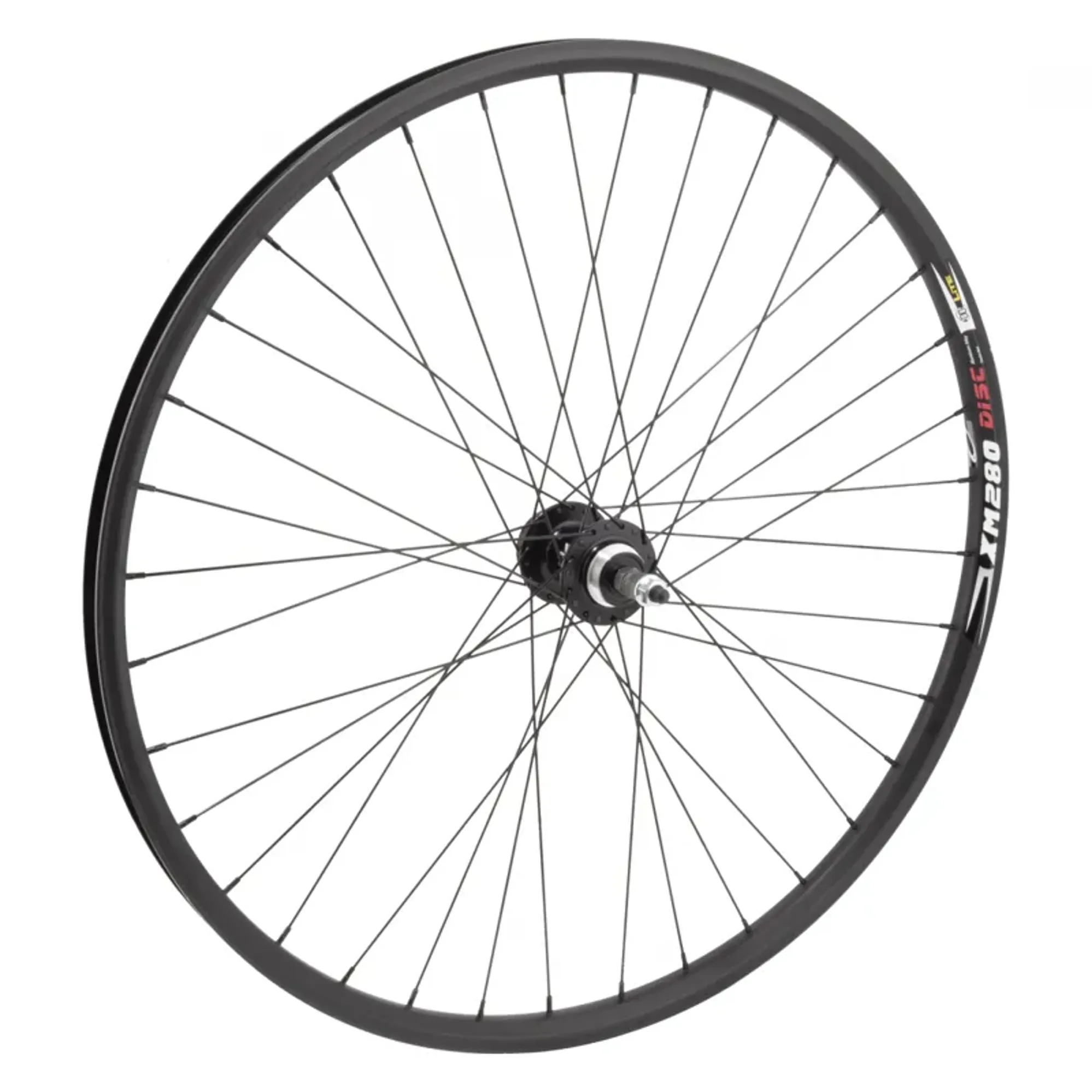29 Inch Wheel Rim Wheel Master 29-inch Alloy Mountain Disk Rear Wheel in Black