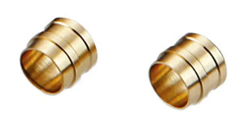 Tektro Compression Ferrules 2-pack in Gold