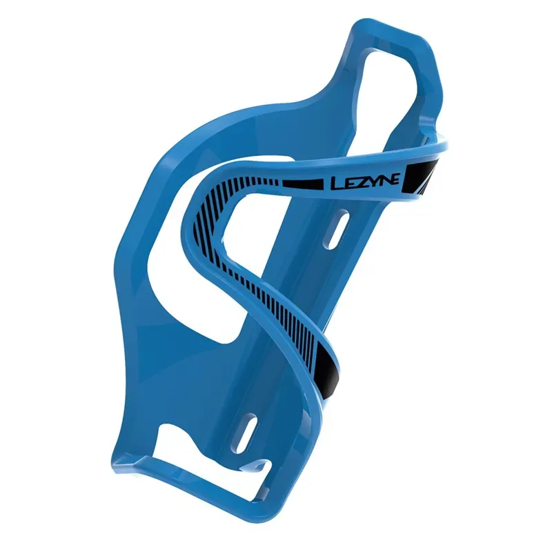 Lezyne Flow SL Water Bottle Cage - Right Side Entry Blue