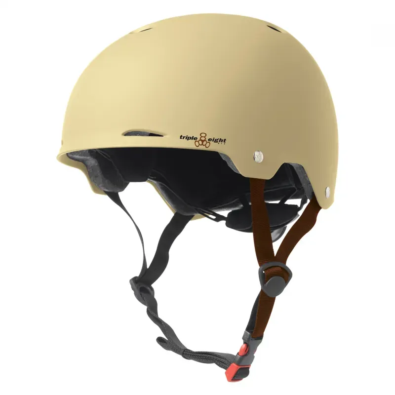 Triple Eight Gotham Helmet w/ EPS in Cream-1