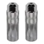 Black Ops 33x3/8 Lead Foot Axle Pegs in Silver