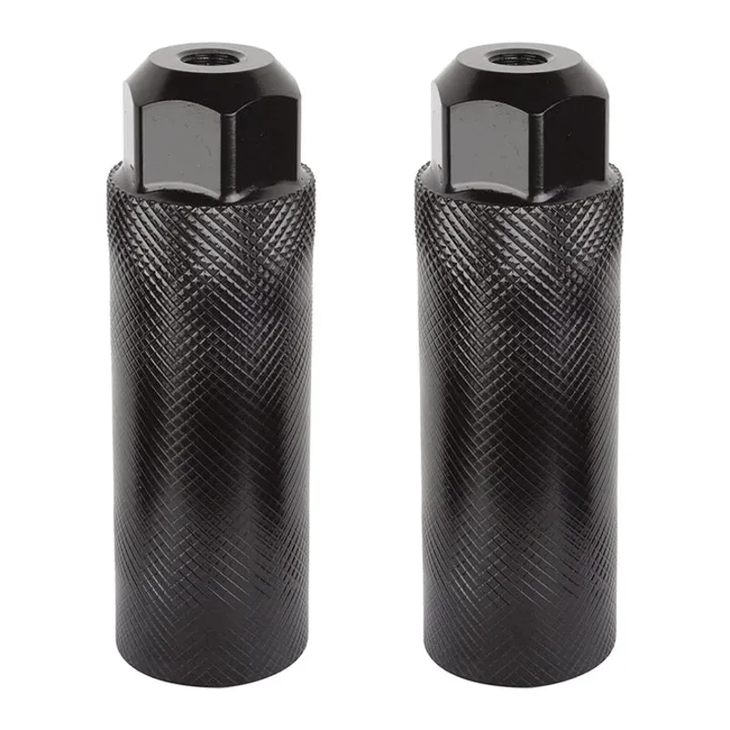 Black Ops 33x3/8 Lead Foot Axle Pegs in Black