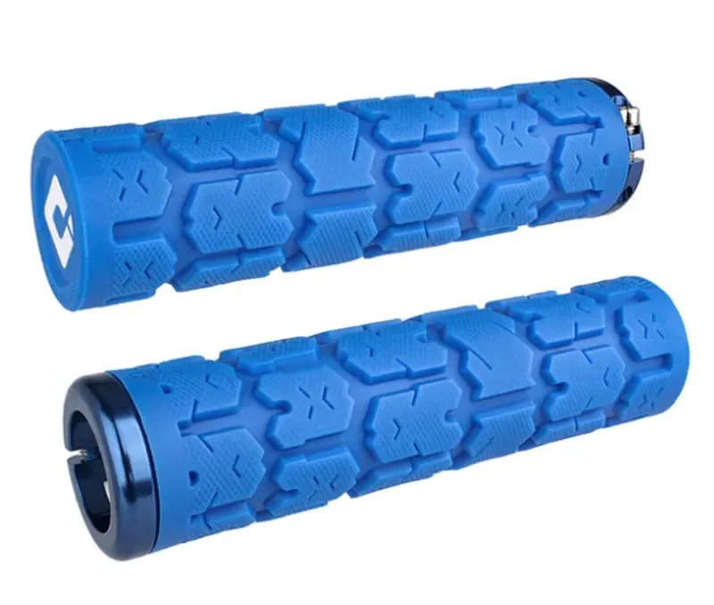 Odi Rogue V2.1 135mm MTB Lock-on Grips in Blue