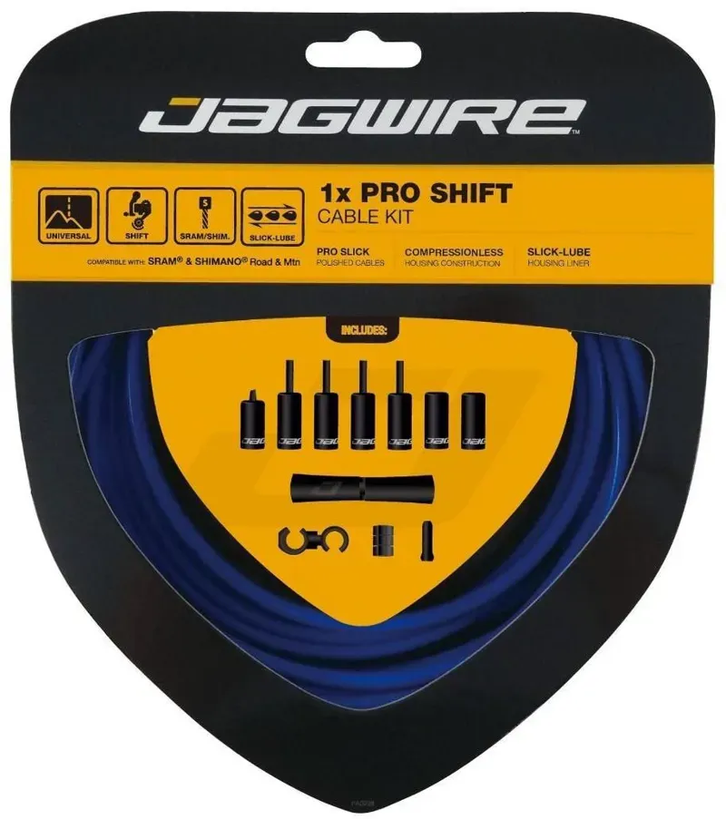 Jagwire 1X Pro Shift Kit in Sid Blue