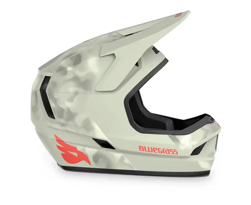 Bluegrass Legit Full-Face Helmet in White Iridescent Matte-1