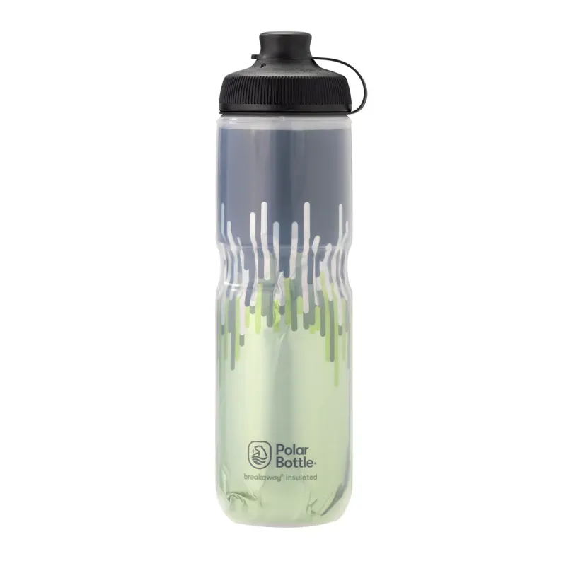 Polar Bottle Muck Insulated 24oz Water Bottle Zipper Moss/Desert 