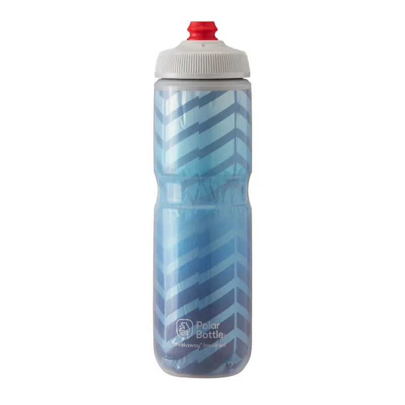 Polar Bottle Breakaway 24oz Water Bottle In Bolt Blue/Silver
