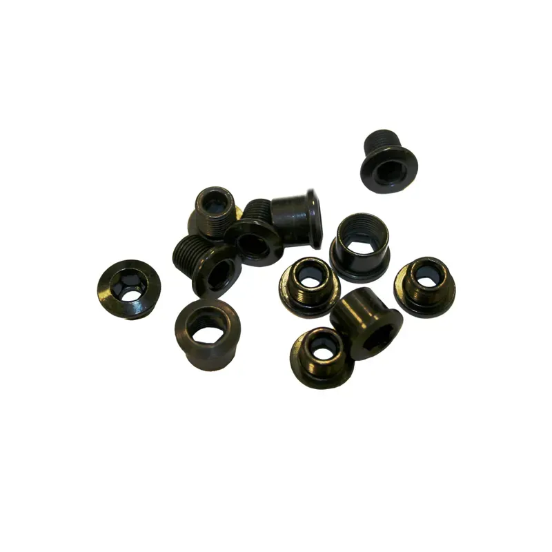 Truvativ 4-Arm Rock Guard Double Chainring Bolt Kit in Black