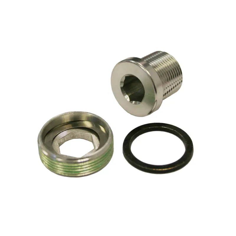 Truvativ M15/M22 Alloy GXP Crank Arm Self-Extracting Bolt in Silver