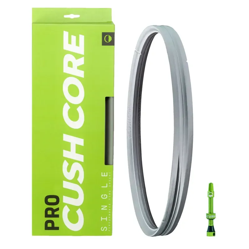 CushCore Pro Tire Inserts Set 27.5 Pair Includes 2 Tubeless Valves