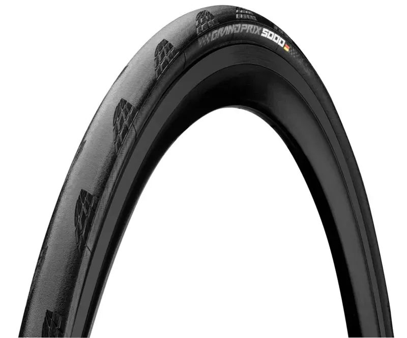 Continental Grand Prix 5000 Tire - 700 x 25 Clincher Folding Black 330tpi-1