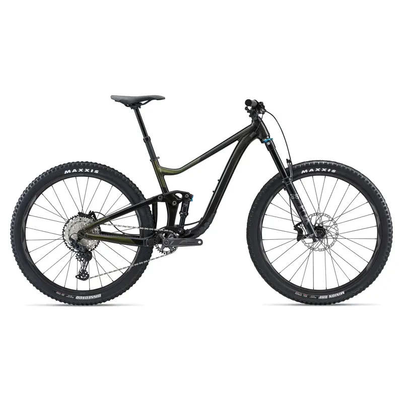 Giant Trance X 29 1 Trail Bike in Panther/Phantom Green/Chrome