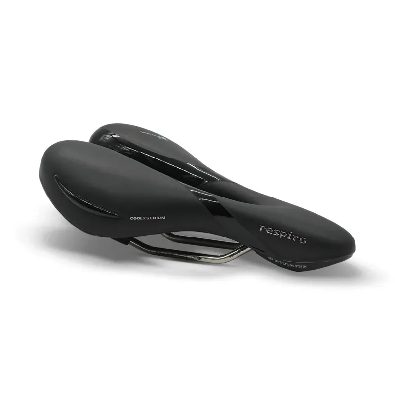 Selle Royal Respiro Saddle -Steel Black Relaxed Black-1