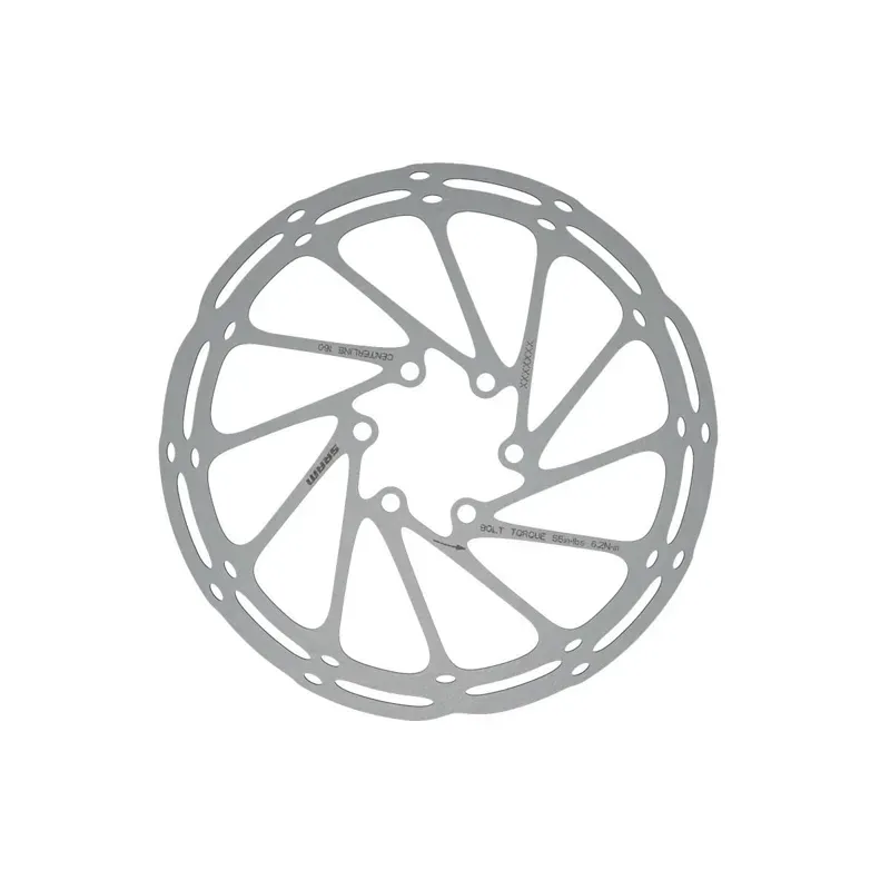 SRAM CenterLine Disc Brake Rotor - 160mm 6-Bolt Silver