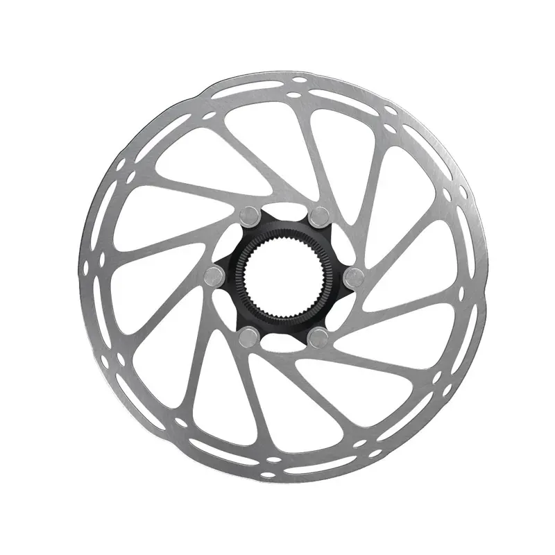 SRAM CenterLine Disc Brake Rotor - 180mm Center Lock Silver