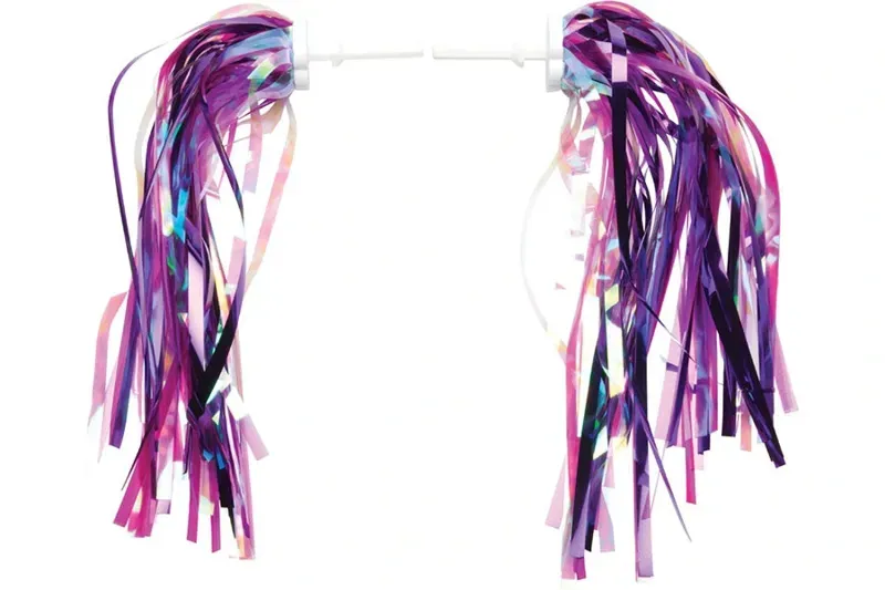 Dimension Kid's Bike Streamers in Pink/Purple