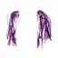 Dimension Kid's Bike Streamers in Pink/Purple