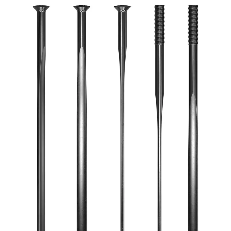 DT Swiss Aerolite 2.0mm Bladed 280mm Straight Pull Spoke in Black