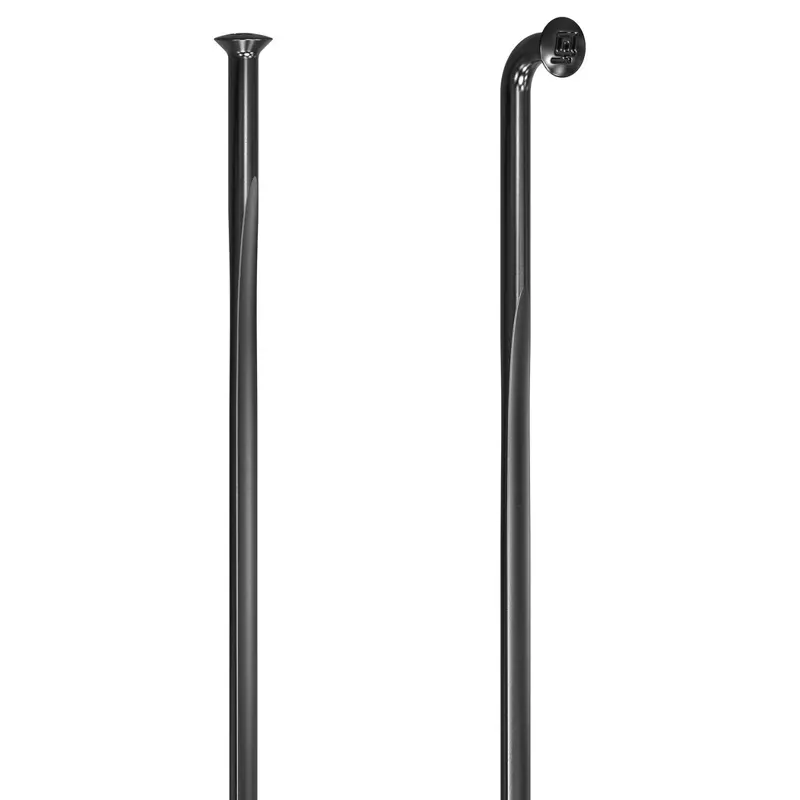 DT Swiss Aerolite 2.0mm Bladed 280mm Straight Pull Spoke in Black-1