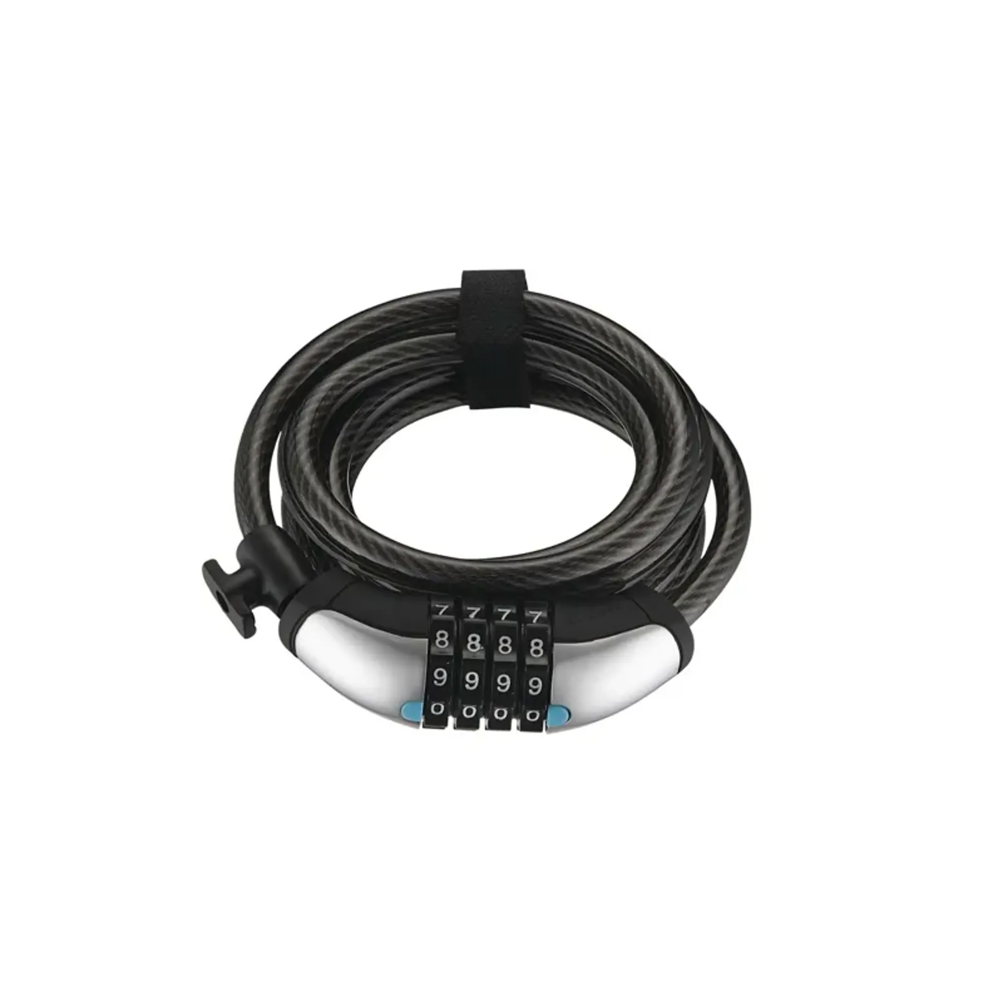 Giant SureLock Flex Combo Coil 10 Cable Lock in Black/Silver