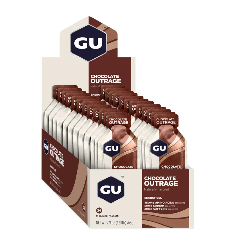 Gu Energy Gel 24-pack - Chocolate Outrage