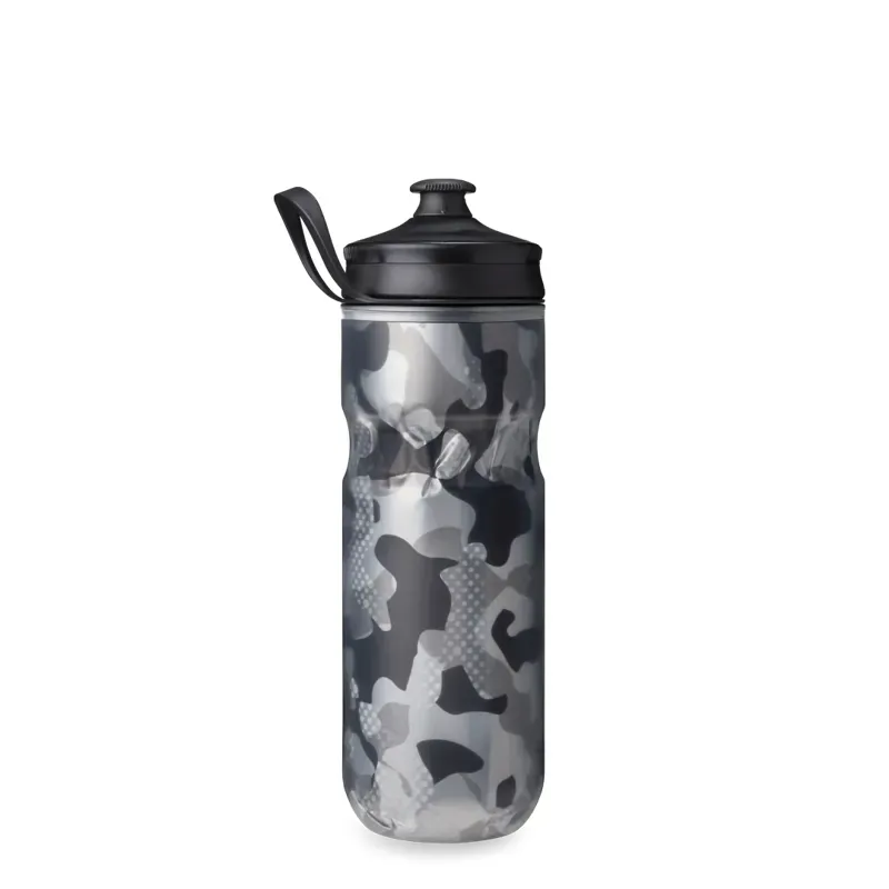 Hydrapak Polar Sport Contender Insulated Water Bottle 24oz in Black-1
