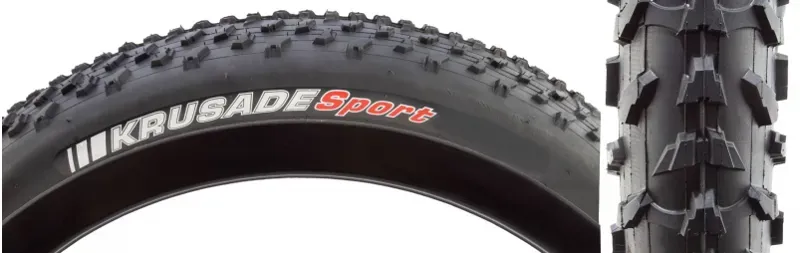 Kenda Krusade 20x4.0-inch Wire Tire in Black-1
