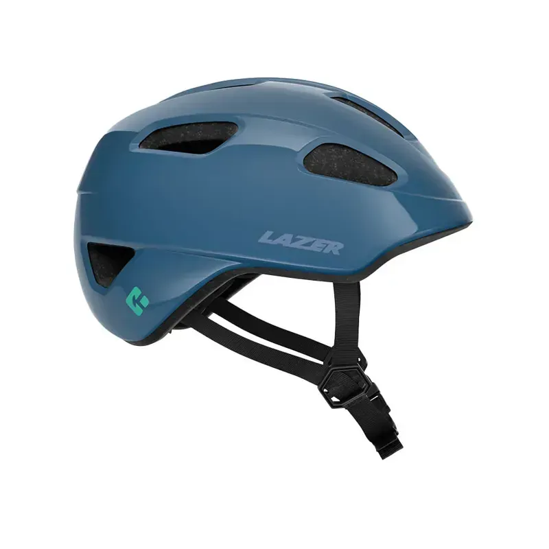 Lazer Pnut Kineticore 2.0 Kids' Helmet in Steel Blue