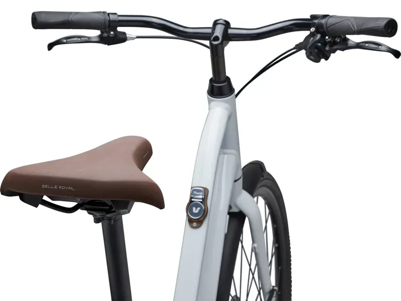 Liv Flourish 3 Disk Hybrid City Bike in White-5