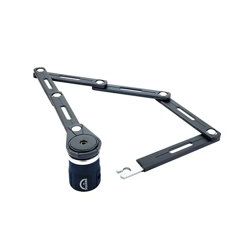Squire Folda FL690 650mm Folding Lock in Black -1
